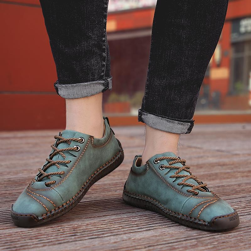 Повседневные кроссовки, кожаная обувь, мужские лоферы, горячая распродажа, мокасины, обувь для инструментов