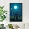 The Little Prince Movie Poster Canvas Painting Cartoon Wall Art Picture For Nursery Kid Room Home Decoration