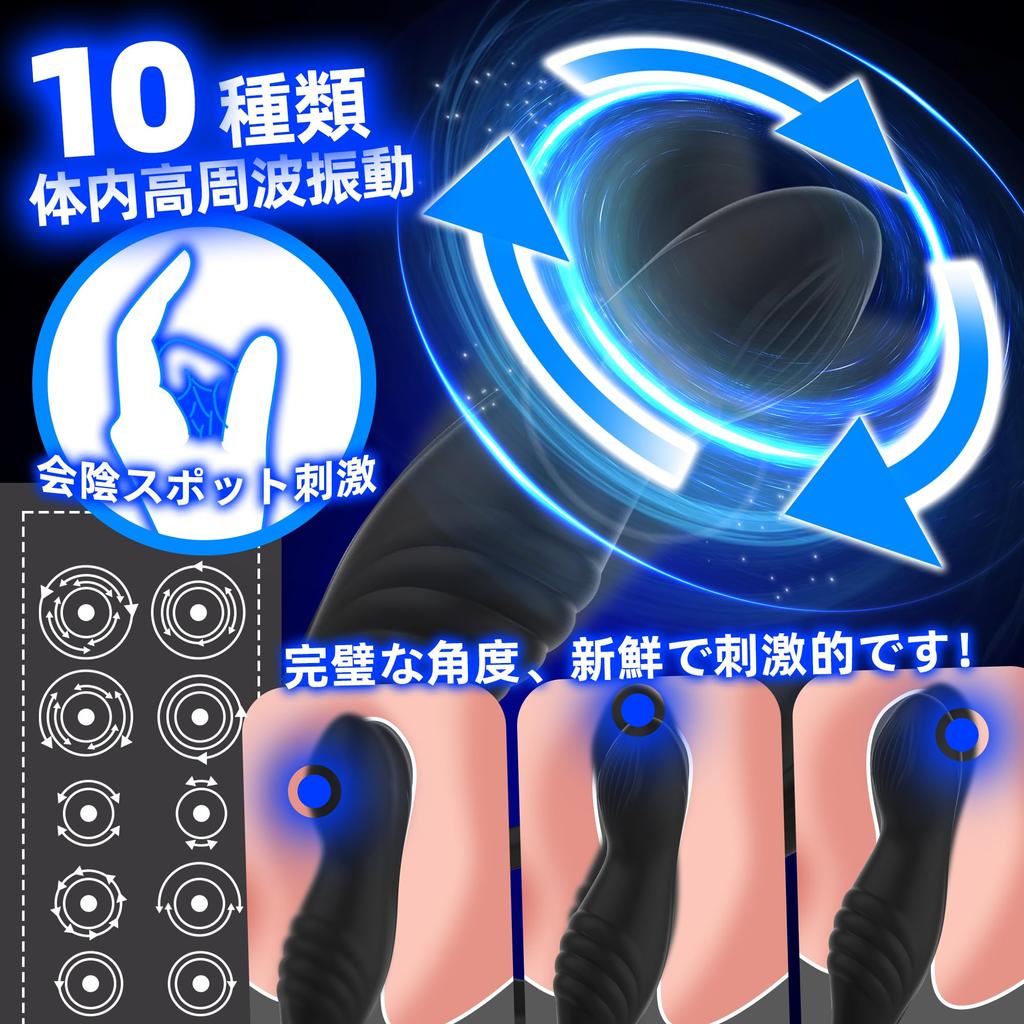 Человеческая кожа Лучший анальный вибратор Анальный дилдо для мужчин Режим нагрева простаты 10 видов вибрации Пульт дистанционного управления 10 м Шедевр, который раскроет ваши