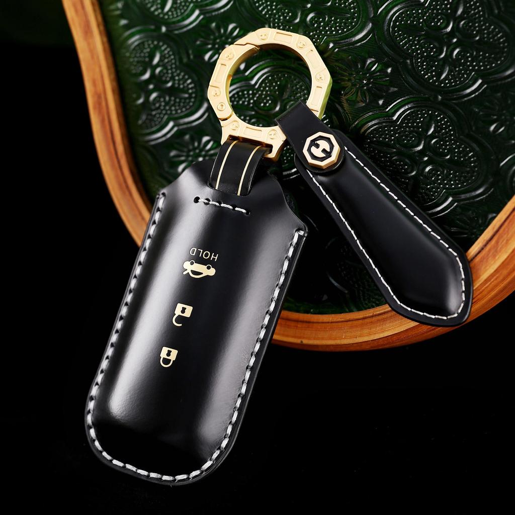 Mazda 3, Angkesaila, Atez, CX30 Премиальный кожаный чехол для ключей ручной работы