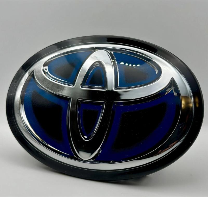 3D Логотип Автомобиля Решетка Радиатора Капот Гибридный Значок для Toyota Corolla Camry RAV4 Hilux CHR Highlander Yaris Vios Alphard Prius Reiz Wish