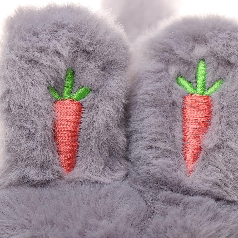 Зимние плюшевые мультяшные кролики, толстые защитные наушники, теплые наушники, утеплители для ушей