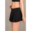 Women's Black Plain Bikini Bottoms Skirt