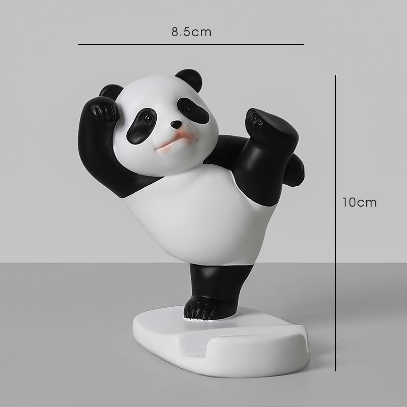 Fat Dun Panda Key Storage Entrance Decoration Living Room Tray Home Decoration Children's Day Gift