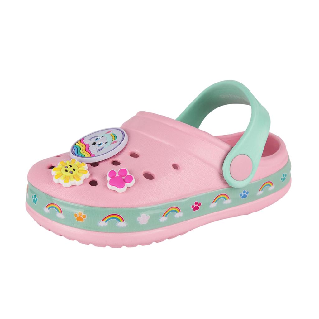 Paw Patrol Girls Skye & Everest Badge Clogs