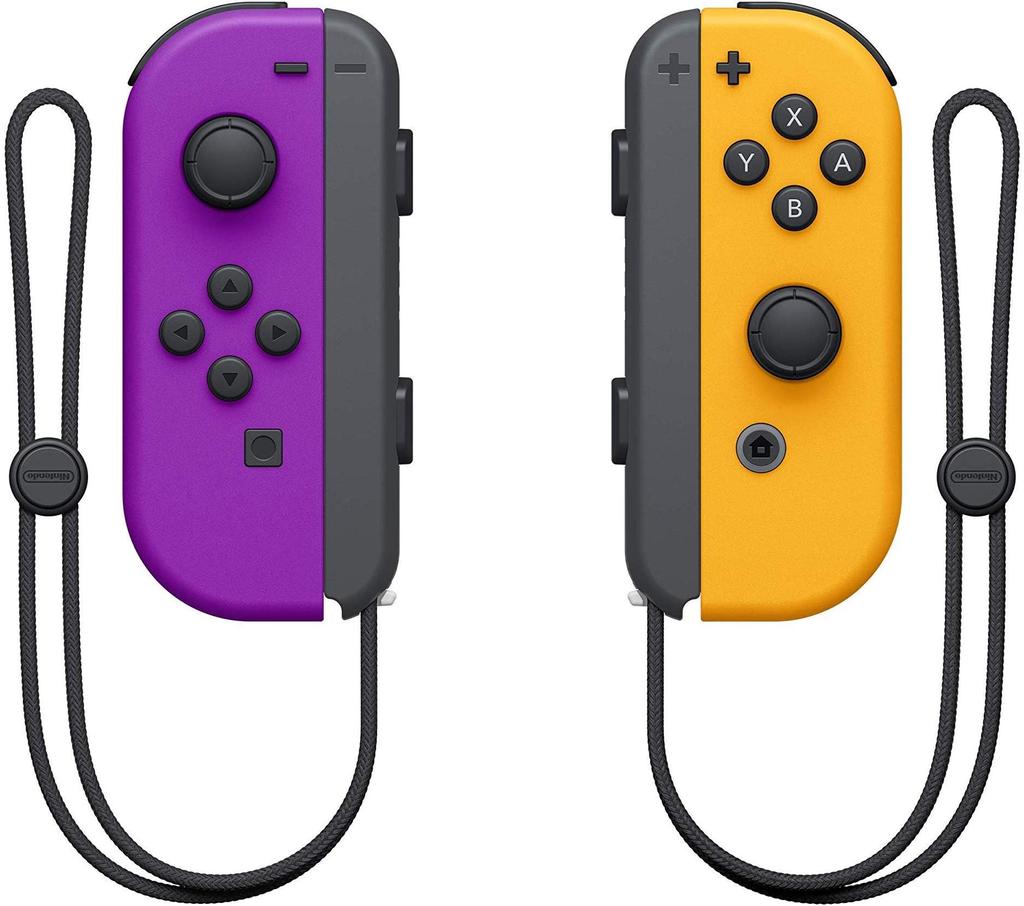 Nintendo Неоновый Неоновый Оранжевый [Оригинальный продукт] Joy-Con (L) Фиолетовый/(р)