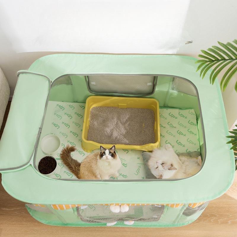 Родильная комната для кошек, кошачье гнездо, закрытая палатка для беременности и родов, родильный ящик, ограждение для щенков, производственный ящик, принадлежности для производства домашних животных