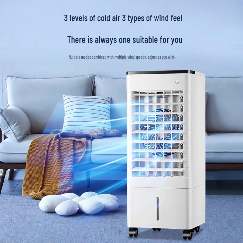 Portable Air Cooler: Powerful Mobile Fan & Small Room AC with Water & Ice Circulation