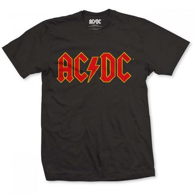 AC/DC Футболка с логотипом унисекс для взрослых