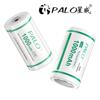 PALO 1000mAh 18350 Lithium Ion Battery 3.7V Rechargeable Li-ion 18350 Cells With Nickel Sheet for Electric Flashlight Toothbrush