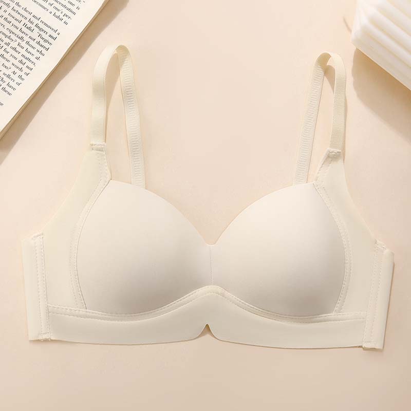 Women's Bra Seamless Wireless Bras Sexy Underwear Ladies Lingerie Everyday Bra Comfortable Solid Color Brassiere