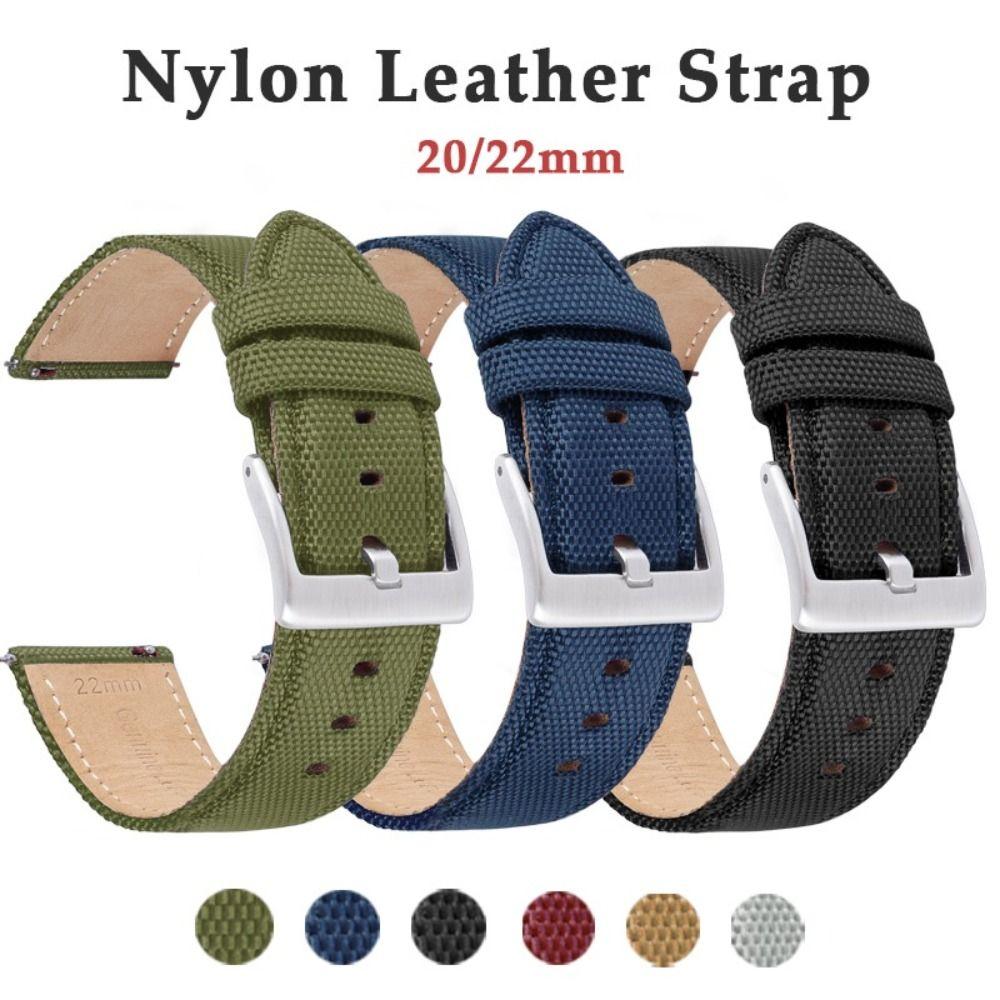 Ремешок для часов 20 мм 22 мм для Huawei Watch GT2/Samsung Galaxy Watch4 /Seiko/SKX Универсальный