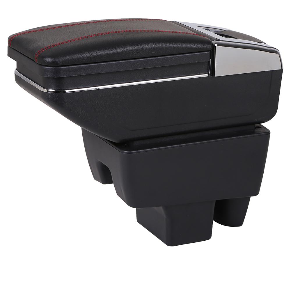 Для Skoda Rapid для Volkswagen VW Polo 2020 2021 автомобильный подлокотник коробка для модернизации аксессуары для хранения деталей интерьера