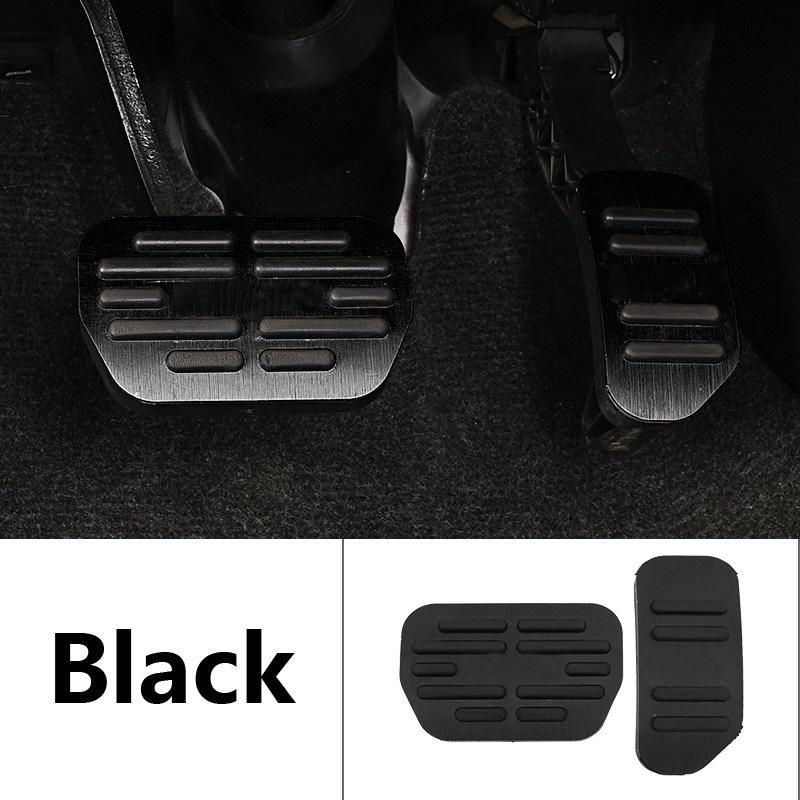 Для Toyota RAV4 XA40 2013 2014 2015 2016 2017 2018 автомобильная педаль акселератора крышка педали тормоза нескользящий чехол накладки аксессуары для отделки