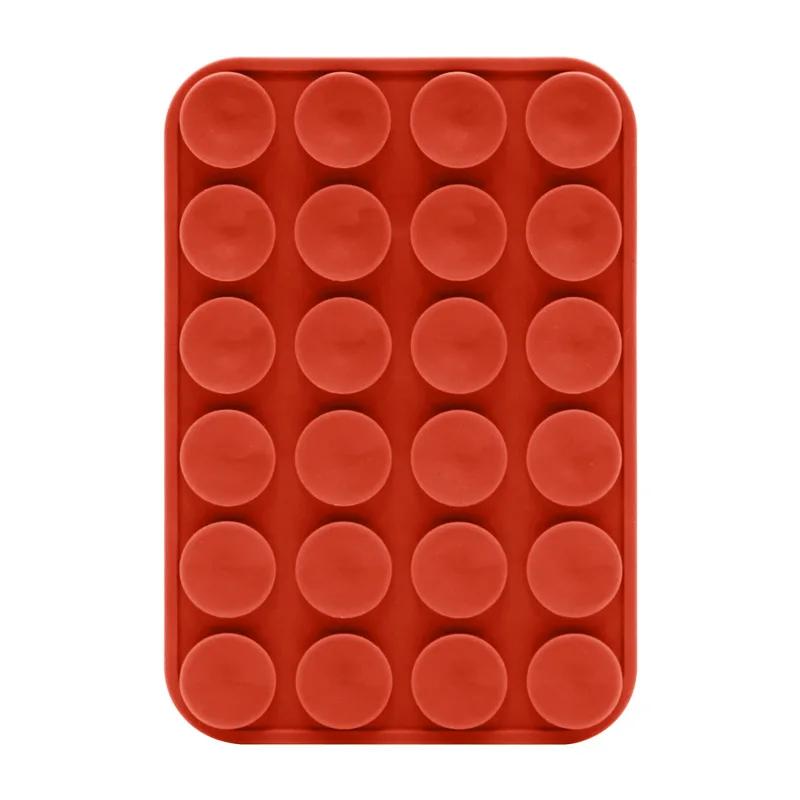 Двусторонняя силиконовая присоска для фиксации мобильного телефона, присоска с клейкой основой, силиконовая резиновая присоска для фиксирующего инструмента