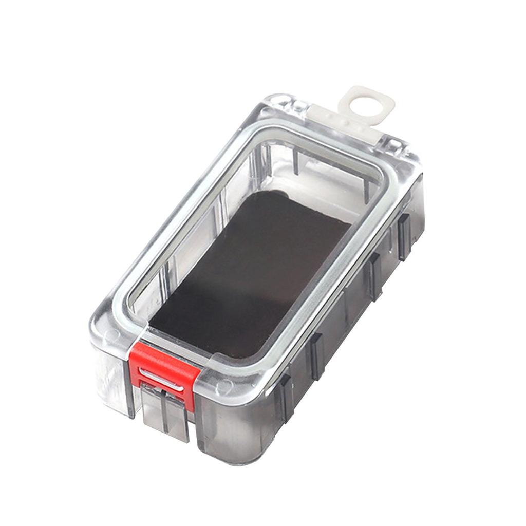 Коробка для рыболовных снастей, маленькая коробка для крючков и приманок, мини-кейс для хранения, коробка для рыболовных инструментов