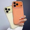 Роскошный силиконовый чехол-желе с большим окном для MagSafe для iPhone 17 16 15 14 Pro Max Магнитная беспроводная зарядка Ударопрочный матовый чехол