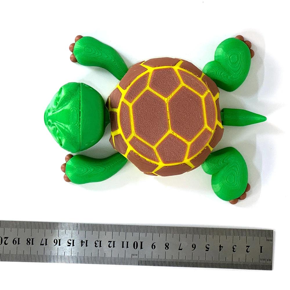 New 3D Printing Turtle Coaster Creative Decorative Ornament Fashion Home Decor Accessories Desk Decoration Figurines