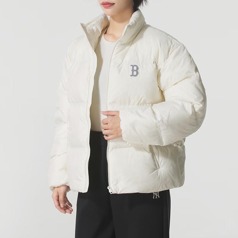 MLB Unisex Stand Collar Loose Fit Puffer Jacket
