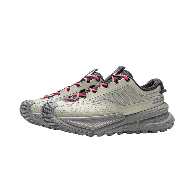 Li Ning Outdoor CF Tracing, Xingchuan Амортизирующие износостойкие с отскоком Низкие походные ботинки Унисекс Цвет руды AHTV047-3