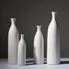 White Decorative Tall Ceramic Vase Venice - 33cm