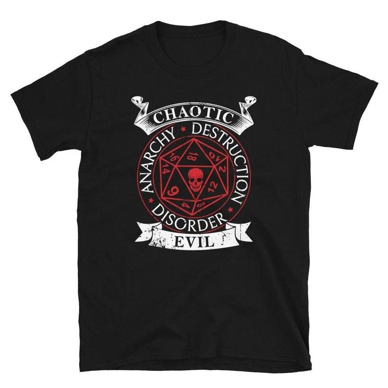 Chaotic Evil Unisex T-Shirt Size S-4XL