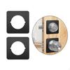 2 Pieces Door Reinforcement Plate Lock Repair Plate,Ball Repair,Door Knobs Fixing Bracket