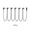 9V DC Guitar Pedal Cable Daisy Chain Power Supply Splitter 1 to 3/4/5/6/8 Ways Daisy Chain Cable Guitar Accessories