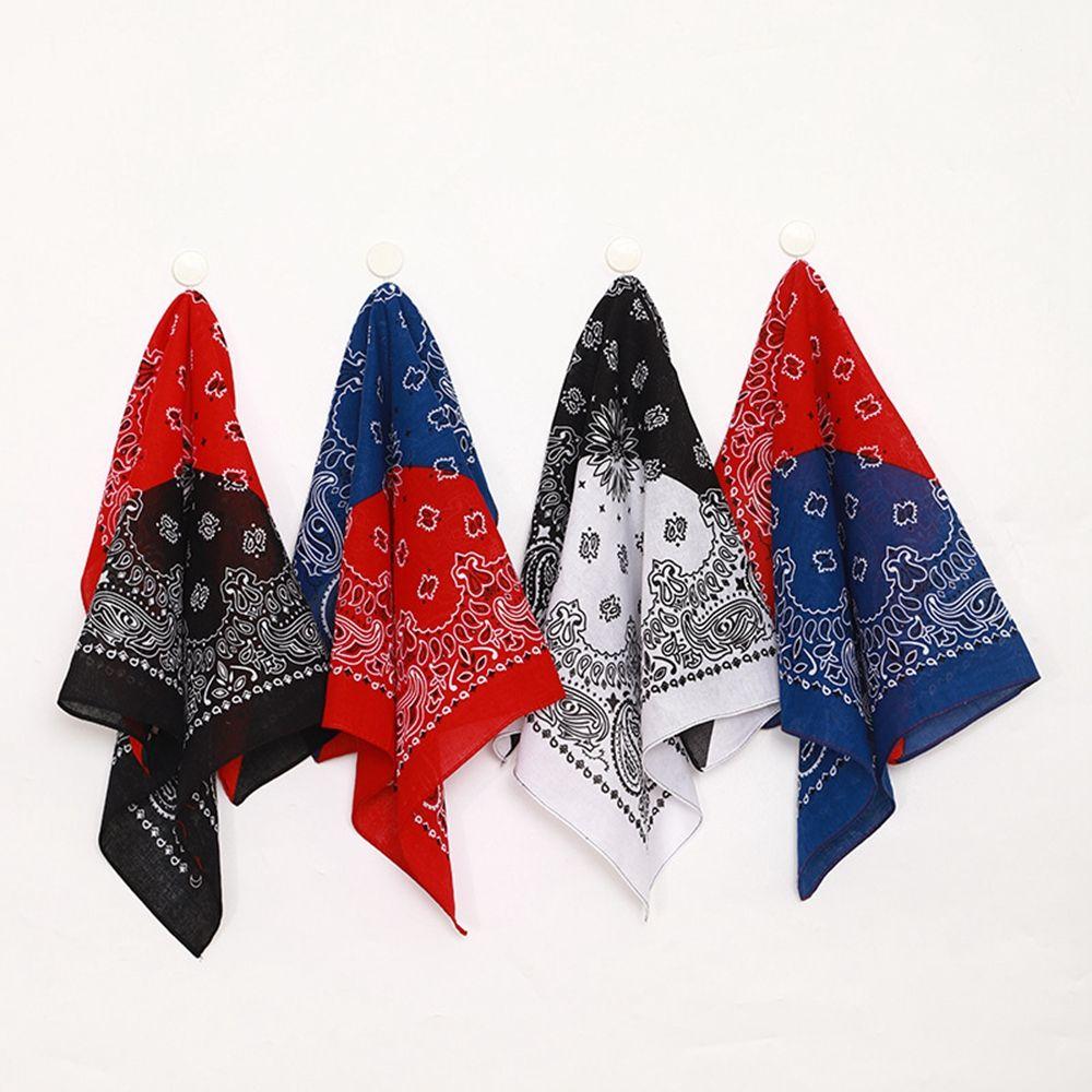 Cotton Cashew Women Headband Bandanas Cycling Headscarf Men Scarf Print Square Scarf Women Scarf
