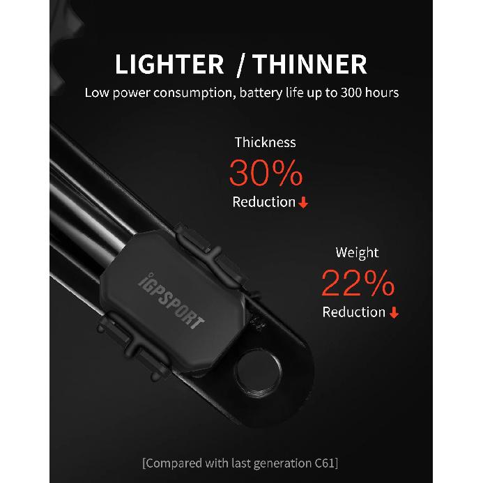 iGPSPORT Cadence Sensor Speed Sensor Cycling Accessories CAD70 SPD70 BLE5.0 ANT+ Bicycle Speedometer Sensor for Bike Computer