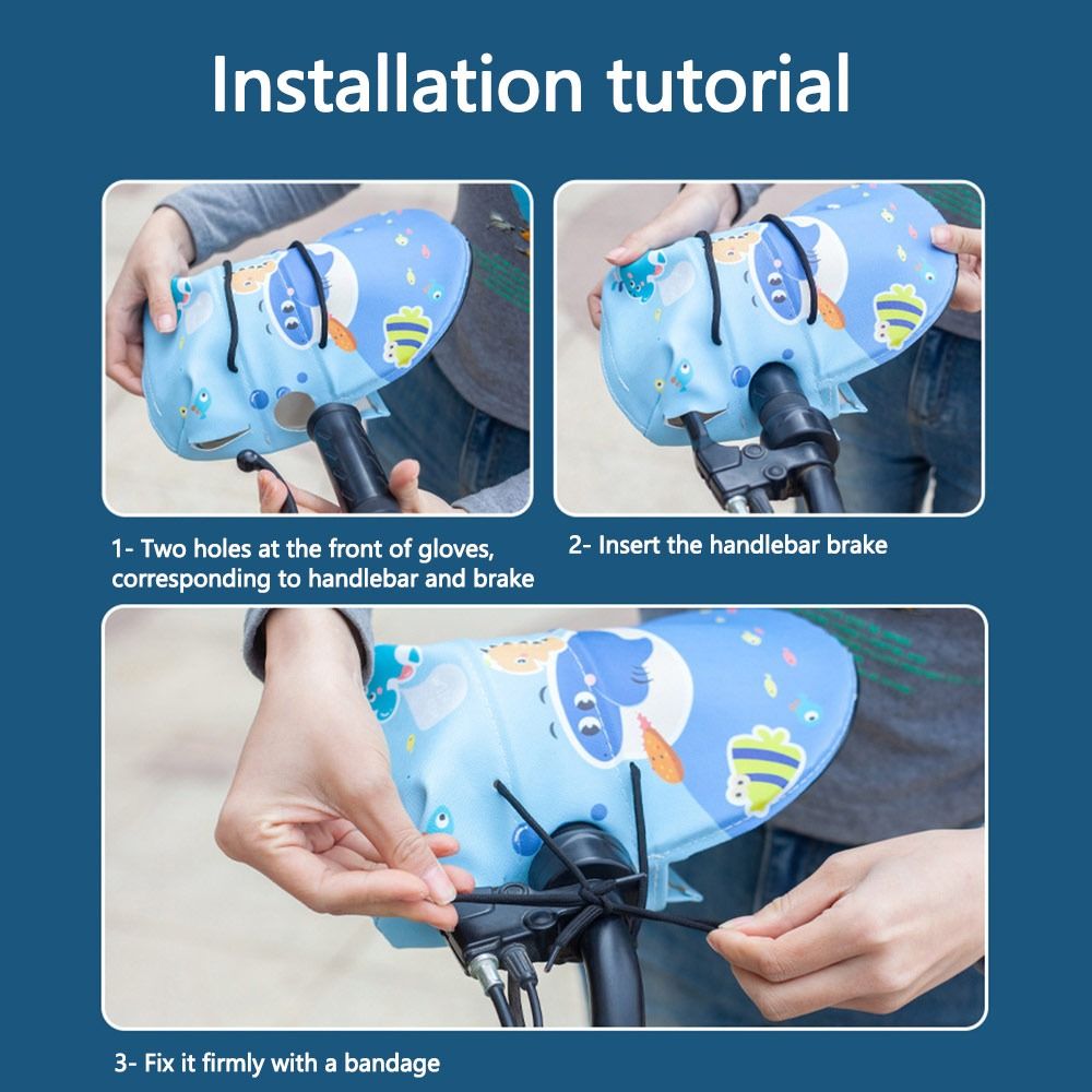 Водонепроницаемые солнцезащитные перчатки для электромобиля, солнцезащитные навесы, ручки, летние чехлы