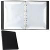 Писаемый, Пополняемый Файл для Нот, Папка на Кольцах, Неотражающий, Легко Читаемый, Держатель для Нот (черный)