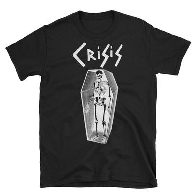 Кризисная футболка, Death In June, Current 93, Coil, Psychic TV, Genesis, Унисекс футболка