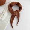 Windproof Winter Cashmere Scarves Soft Women Cashmere Shawl Elegant Knitted Triangle Scarf  Girls