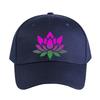Lotus Flower Caps Summer Adult Baseball Cap Adjustable with Curved Brim Duckbill Hat Protection Sun Hats Casual