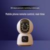 360° Внутренняя камера с двусторонней связью и удаленным мобильным доступом, панорамная PTZ без слепых зон.