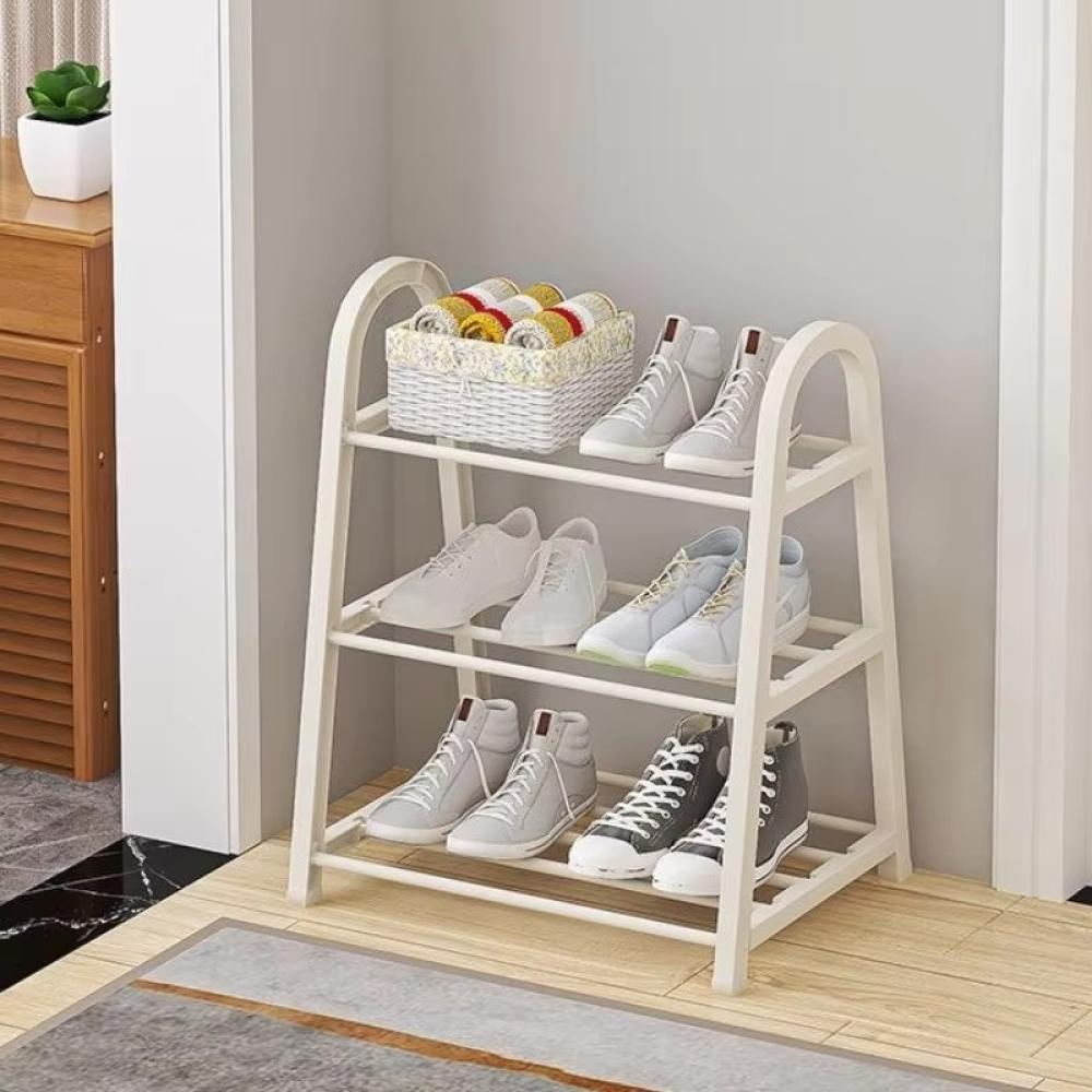 Mini A-Shaped Shoe Rack Dust Proof Storage Rack Simple Multi-layered Multi-functional Space Saving For Dormitory Entrance