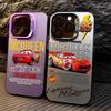 Чехол для телефона Lightning McQueen 95 Cars для iPhone 17 16e 16 15 14 13 12 11 mini Pro Max X XR Air Plus Противоударный Матовый Задний Чехол