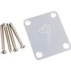 Parts 4-Bolt Vintage-Style Neck Plate "F" (Chrome)