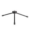 Metal Mini Tripod Stand for Gopro Camera Video Vlog Camera Monopod Tabletop Handheld with 1/4” Screw Ring Light Phone Gimbal