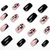 24pcs/Box Detachable Full Cover Manicure Tool Fake Nails Square Head False Nails Wearable Nail Tips