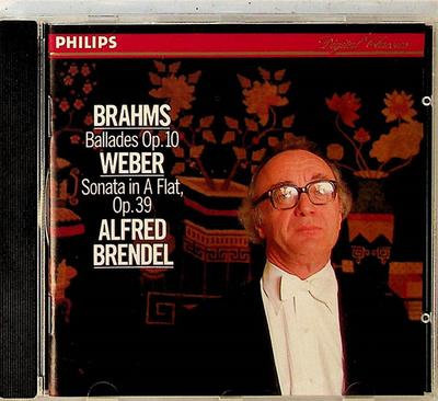 CD БРАМС; БРЕНДЕЛЬ - Баллады 4264392 Philips 1991 Германия Классика Б/У