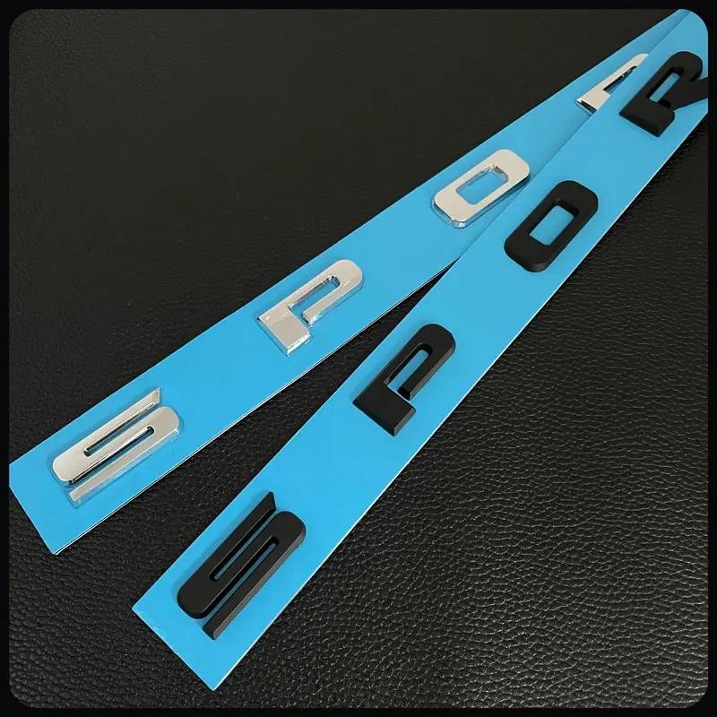 TYPT1 ABS Car Rear Trunk Body Letters Emblem Badge Sticker Decal for KIA Sportage Logo Optima Soul Sorento Niro Forte K3 Accessories