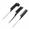 Double Sided Hair Dye Brush Professional Hair Salon Soft Nylon Dye Brush Rat Tail Comb for