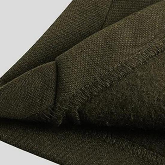 Men Cloak Coat High Collar Long Sleeve Street Style Windbreaker Solid Color Irregular Hem Mid-Length Outwear Punk Style Winter Outerwear