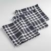 Serviettes De Table - LIGNE DECOR - 45 X 45 Cm - Coton Tissé - Noir - Lot De 3