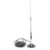 Мобильная антенна EASYTALK NL-770S, 144430 МГц, Двухдиапазонная с высоким коэффициентом усиления, Мощное магнитное основание, 5-метровый коаксиальный кабель, Беспроводная антенна для установки в автомобиль, Длина 41,5 см