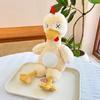Detachable Stuffed Animal Doll Funny Plush Duck Doll Ornament Duck Plush Toy  Home Decoration