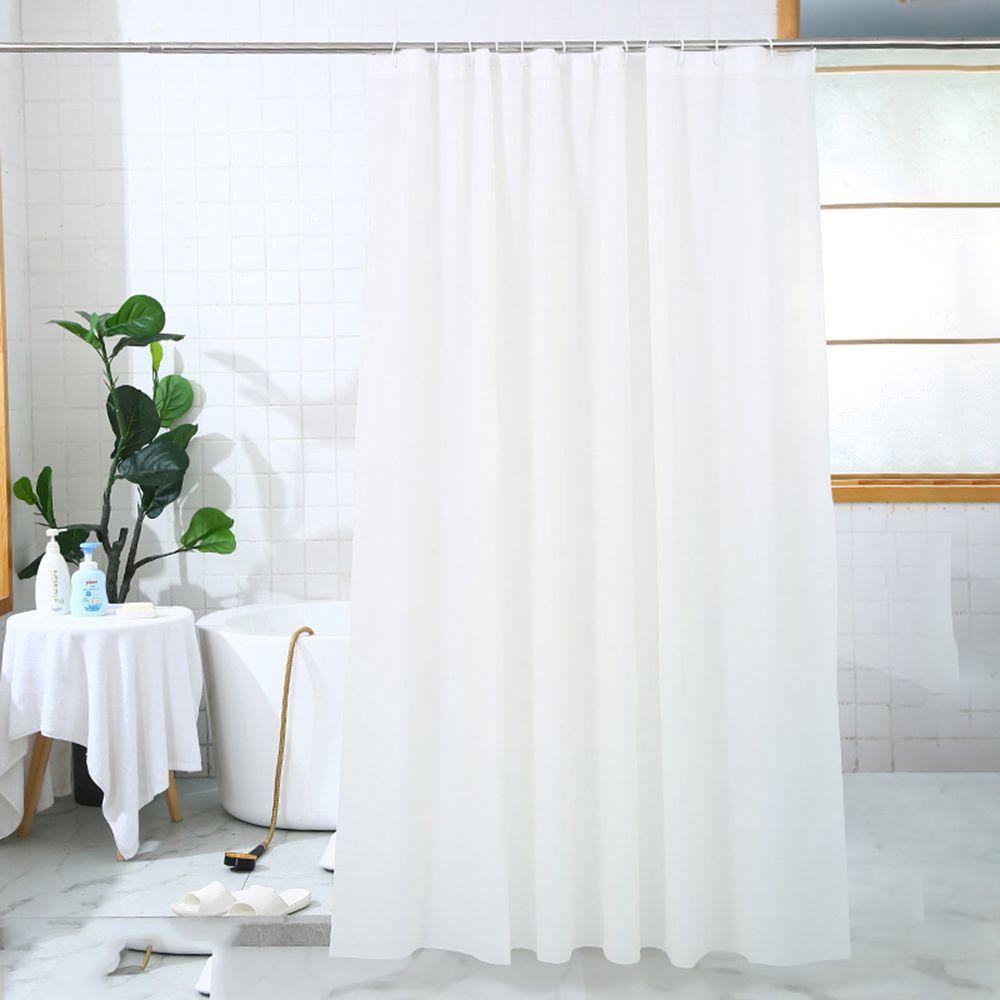 New With 12 Hooks Room Decor Bathtub Curtains PEVA Thicken Bathroom Screens Shower Curtain