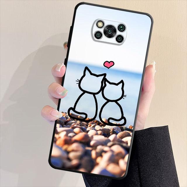 Забавный чехол для телефона с милым котом для Samsung Galaxy S22 S23 S20 S21 Note 20 Ultra 10 Plus 8 9 S20, роскошный силиконовый чехол